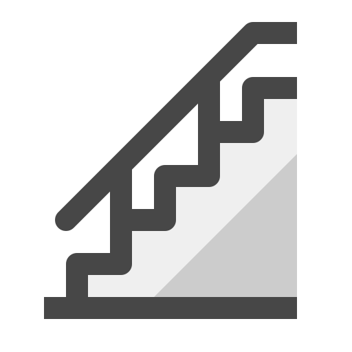 escalera icono gratis