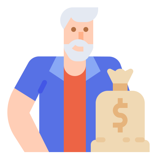 régime de retraite Icône gratuit