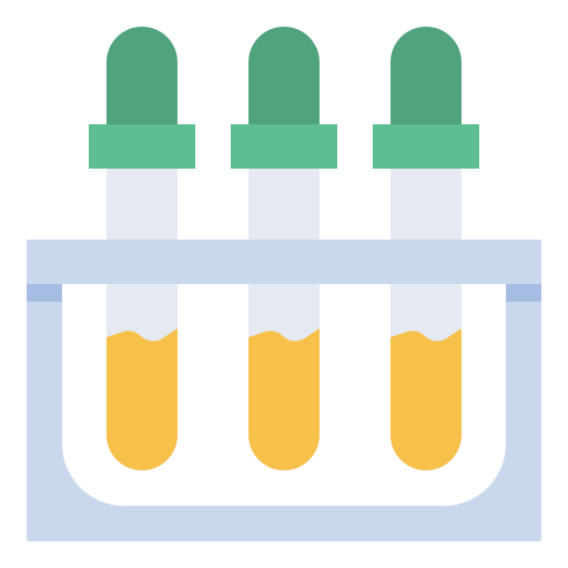 Test tube Ultimatearm Flat icon