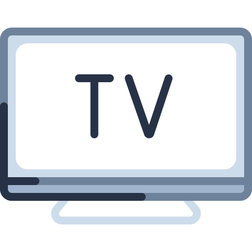 aplicación de tv icono gratis