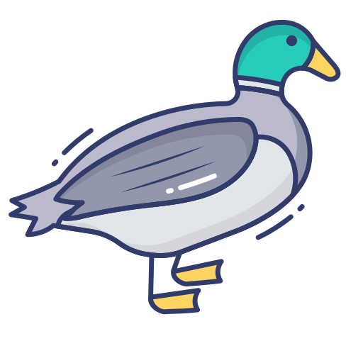 pato icono gratis