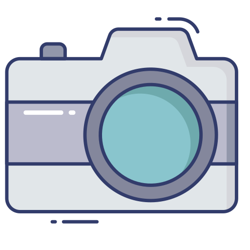 Camera Dinosoft Lineal Color icon