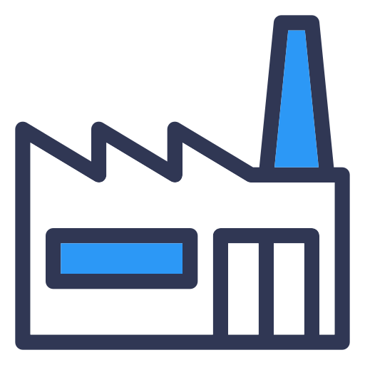 Factory Generic Blue icon