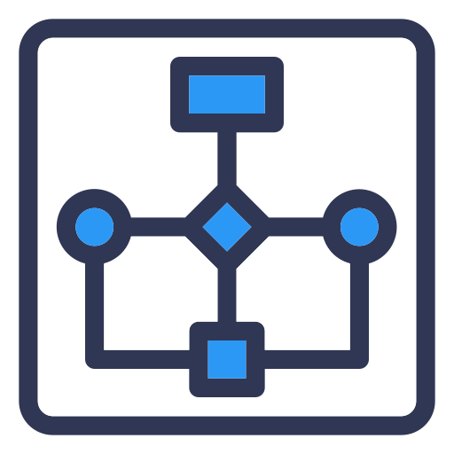 Structure Generic Blue icon