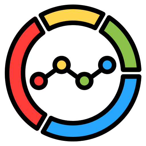 gráfico circular icono gratis