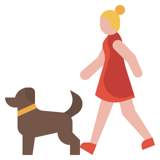 people walking dog png