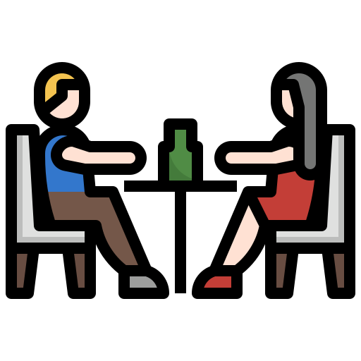 Dinner table free icon Dinner table free icon