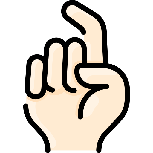 Letter x - Free hands and gestures icons