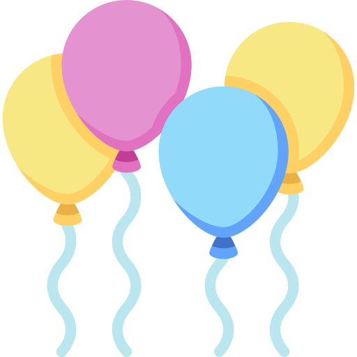 Balloons - Free birthday and party icons