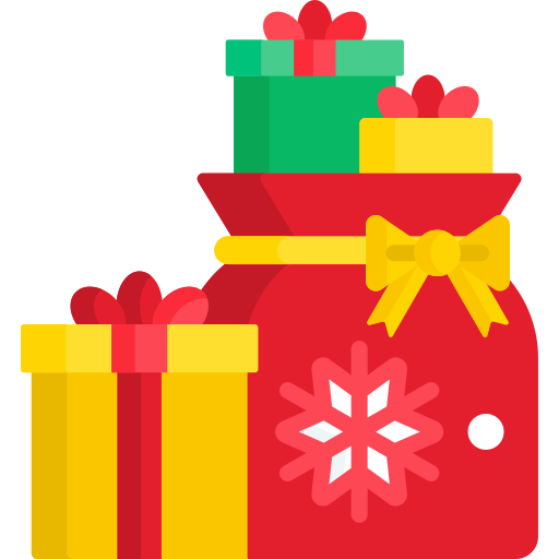 크리스마스 가방 무료 아이콘 크리스마스 가방 무료 아이콘