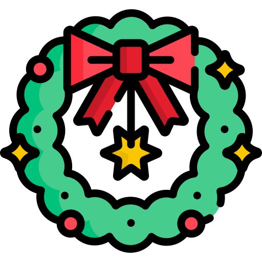 weihnachtskranz kostenlos Icon weihnachtskranz kostenlos Icon