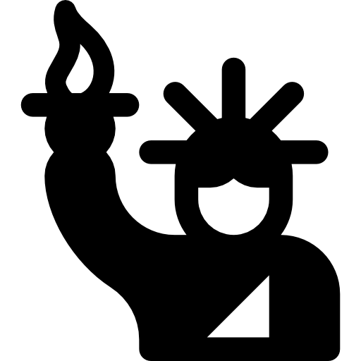 estatua de la libertad icono gratis