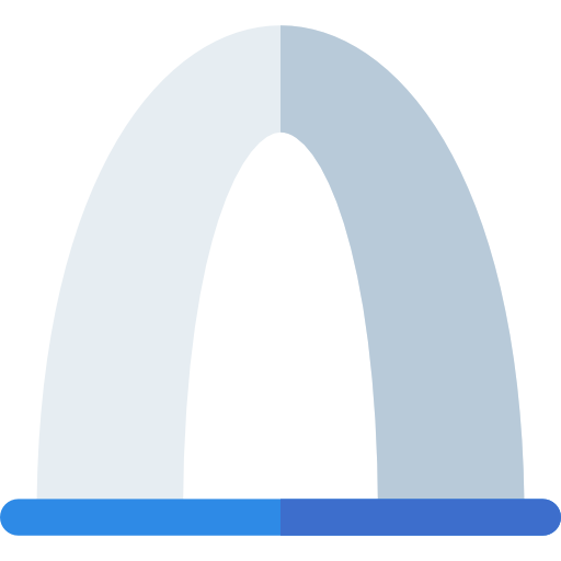 arco de la entrada icono gratis