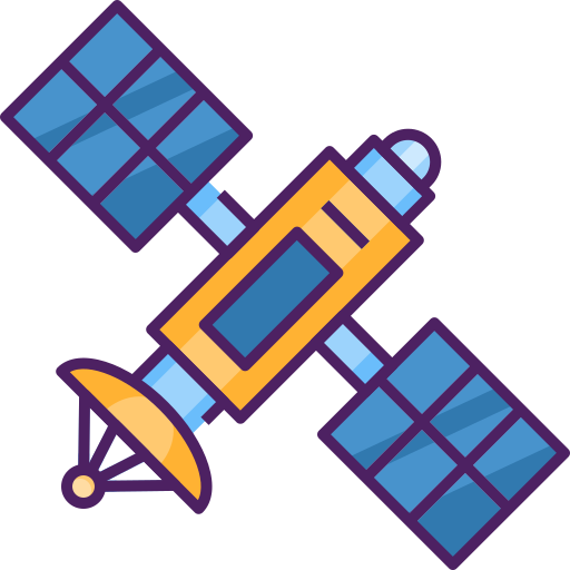 satélite grátis ícone