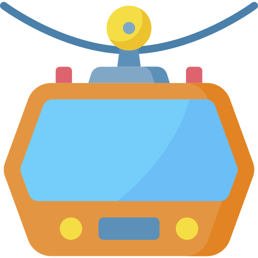 teleférico icono gratis