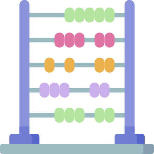 Ábaco icono gratis