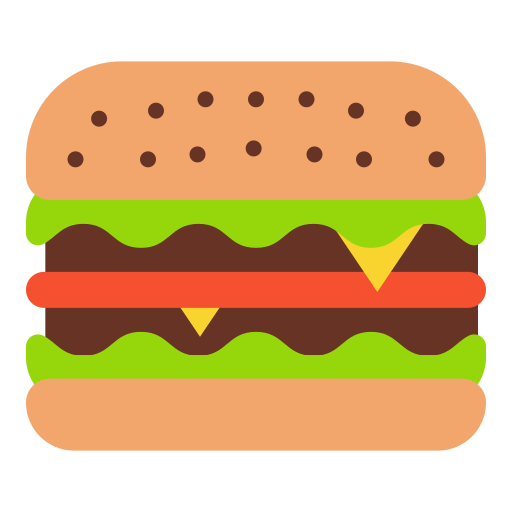 Burger Good Ware Flat icon