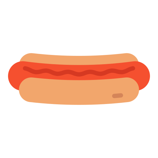 Hot dog Good Ware Flat icon