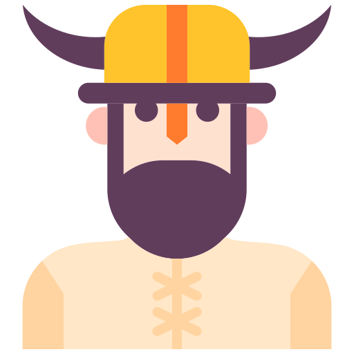 vikingo icono gratis