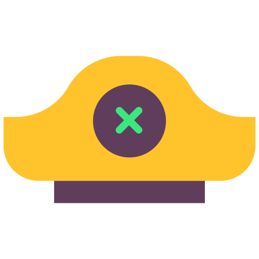 chapeau de pirate Icône gratuit