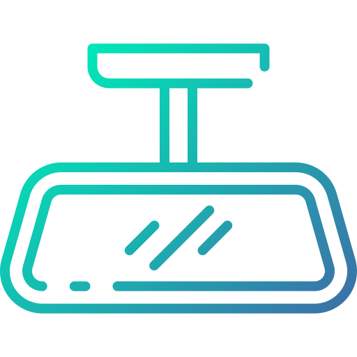 espejo retrovisor icono gratis