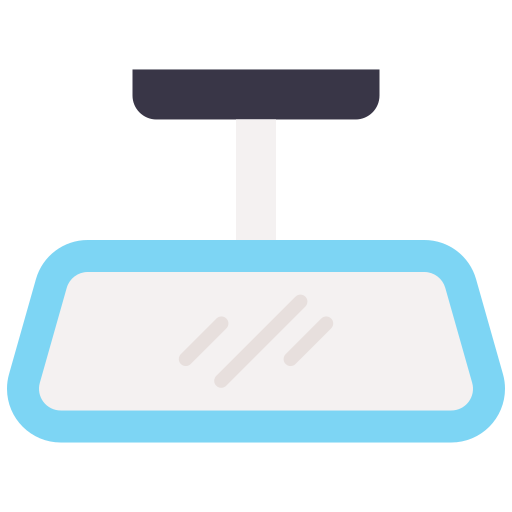 espejo retrovisor icono gratis