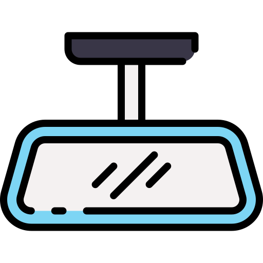 espejo retrovisor icono gratis