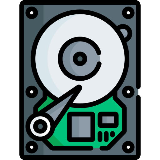 Harddisk Special Lineal color icon