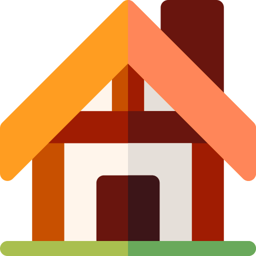 casa medieval icono gratis