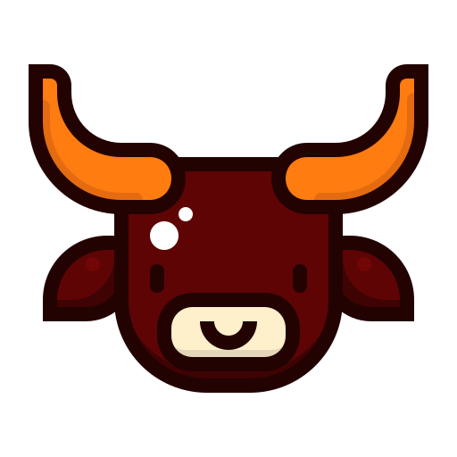 toros icono gratis