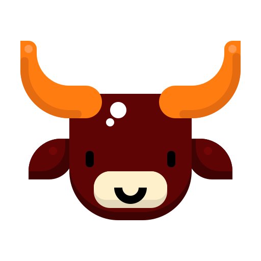 toros icono gratis