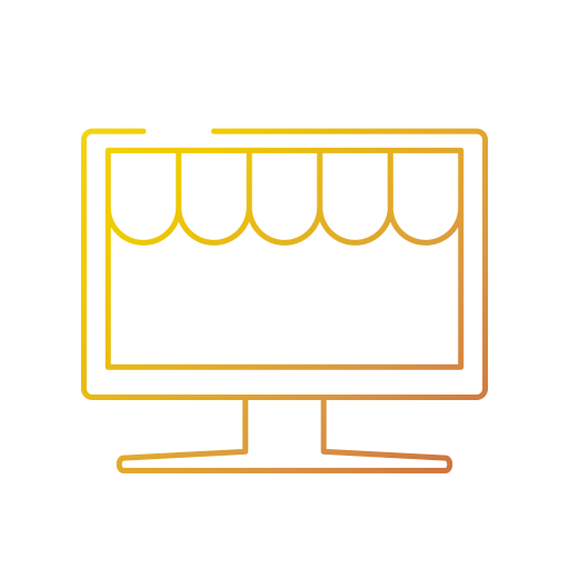 tienda online icono gratis