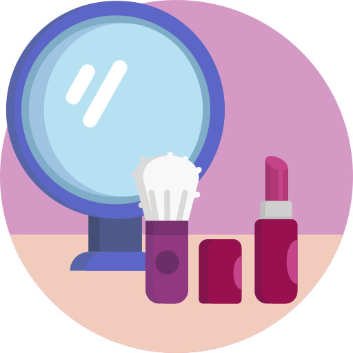 kit de maquillaje icono gratis