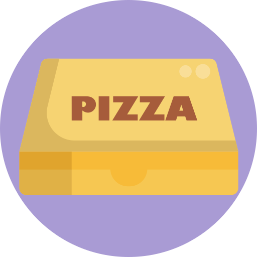 caja de pizza icono gratis