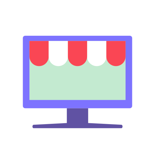 tienda online icono gratis