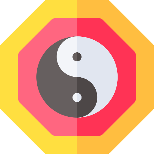 yin yang icono gratis