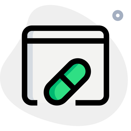 Online shop free icon