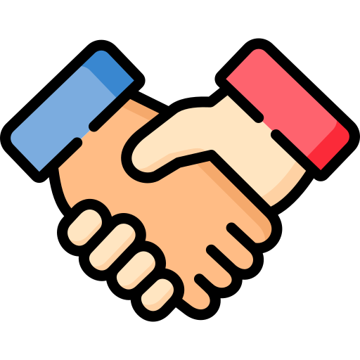 handshake flat icon