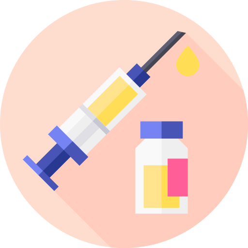 Vaccine free icon Vaccine free icon