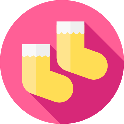 아기 양말 무료 아이콘