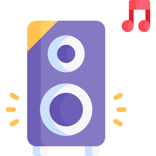 altavoz icono gratis