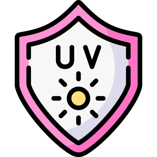 protección uv icono gratis