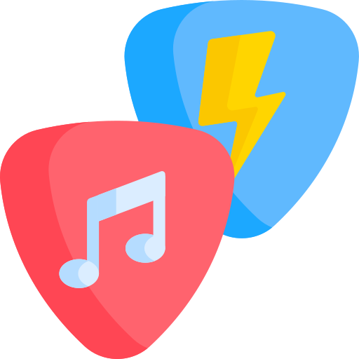 púa de guitarra icono gratis