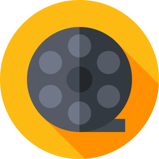 rollo de película icono gratis