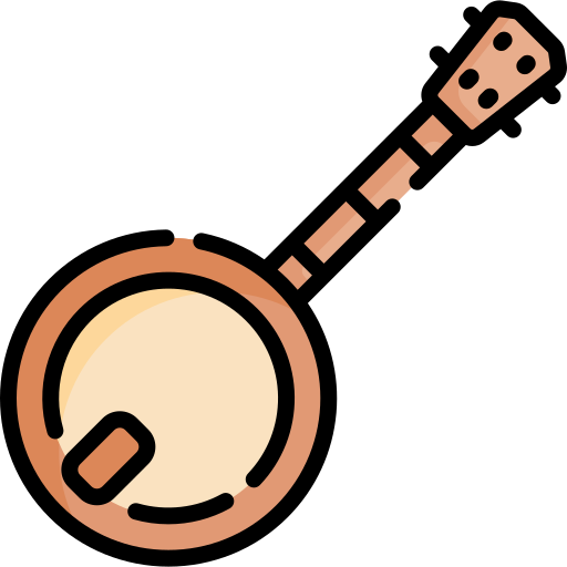 banjo Icône gratuit banjo Icône gratuit