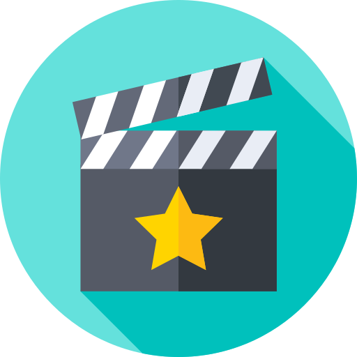 Clap de film - Icônes cinéma gratuites