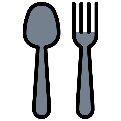 Cutlery Generic Outline Color icon