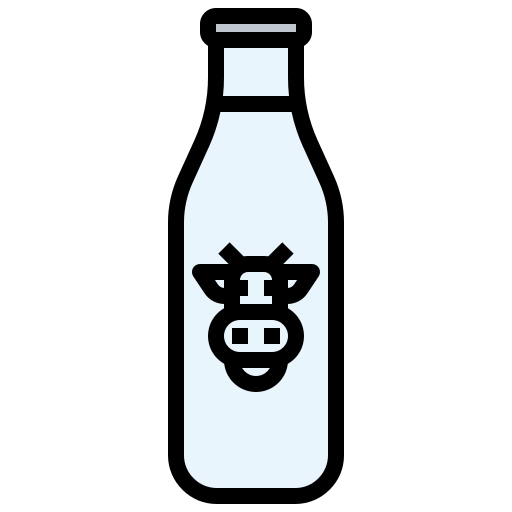 Milk Generic Outline Color icon