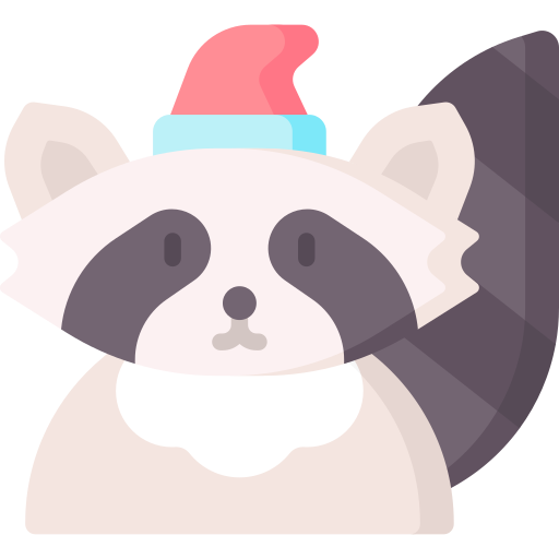 mapache icono gratis