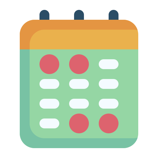 calendario icono gratis